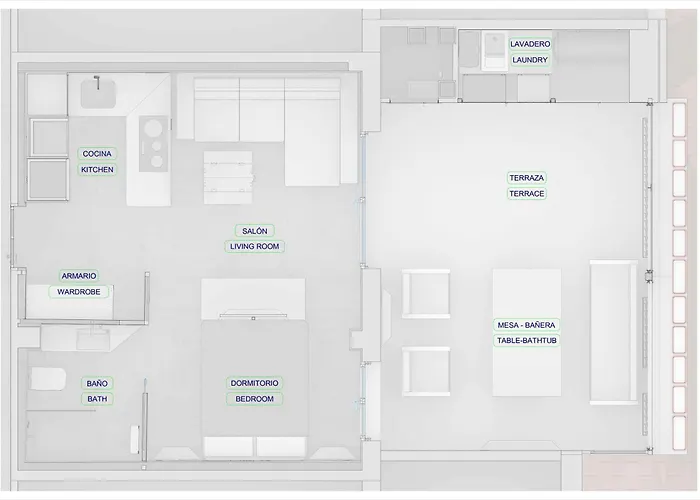 Iron House - Penthouse With Bathtub In Golden Mile & Bridge *